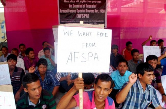 Withdraw AFSPA from the northeast, say rights groups